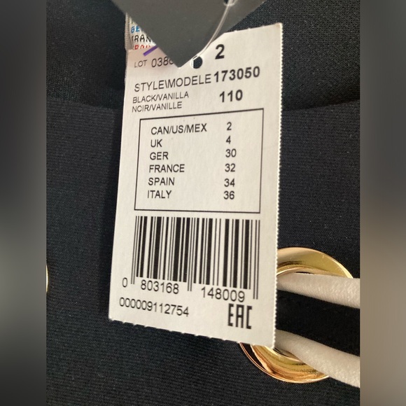 Joseph Ribkoff 3/4 Sleeve Short Dresss Size 2 - Picture 6 of 6